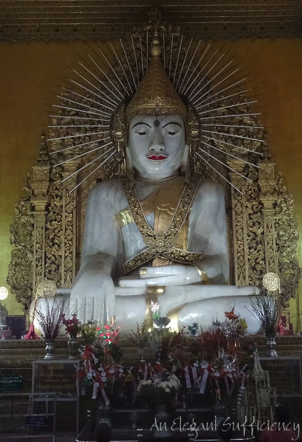 The last post in Mandalay