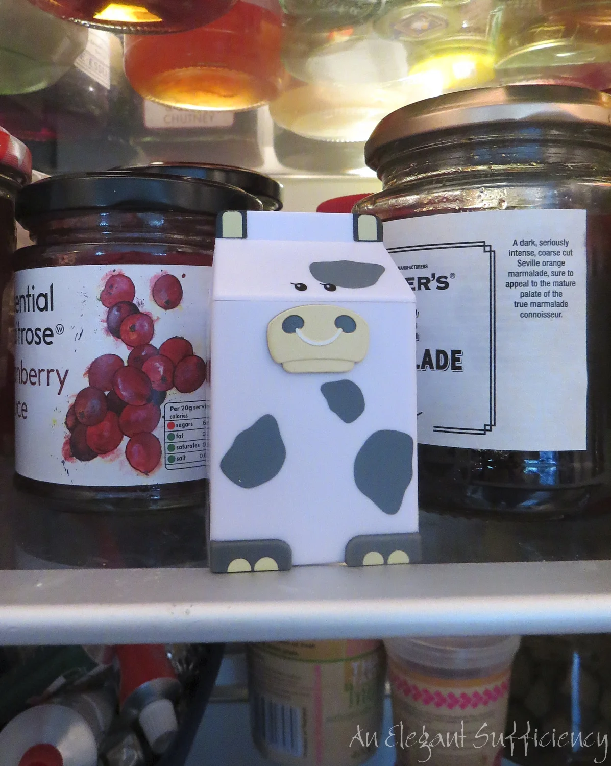 There’s a cow in the fridge