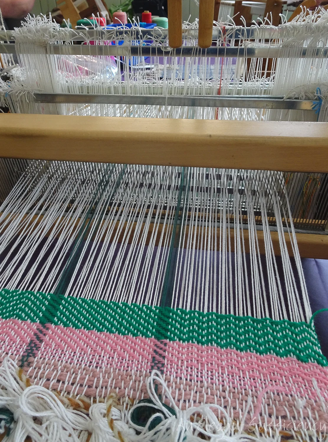 Another day at the loom