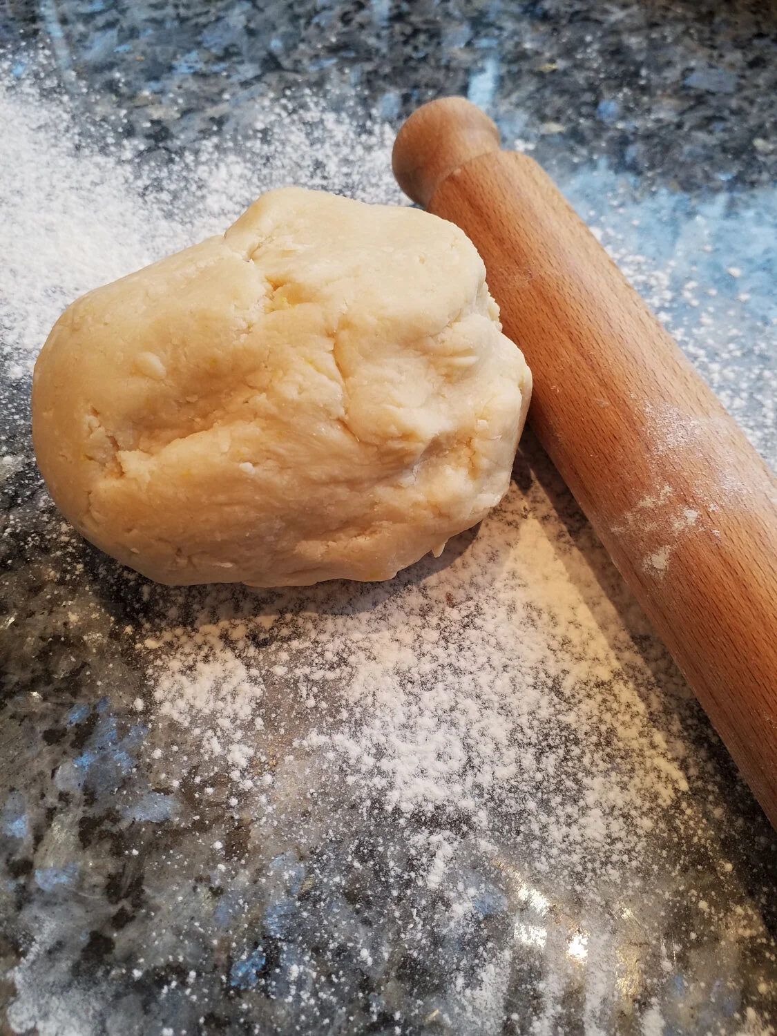 In the kitchen