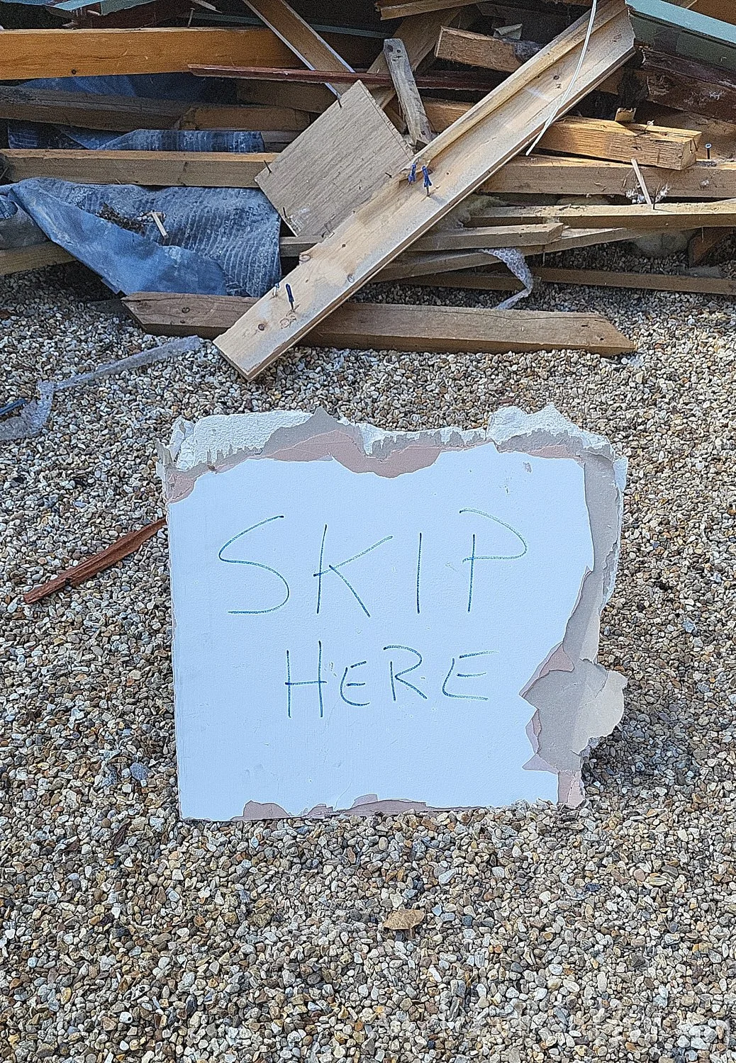 Work begins!