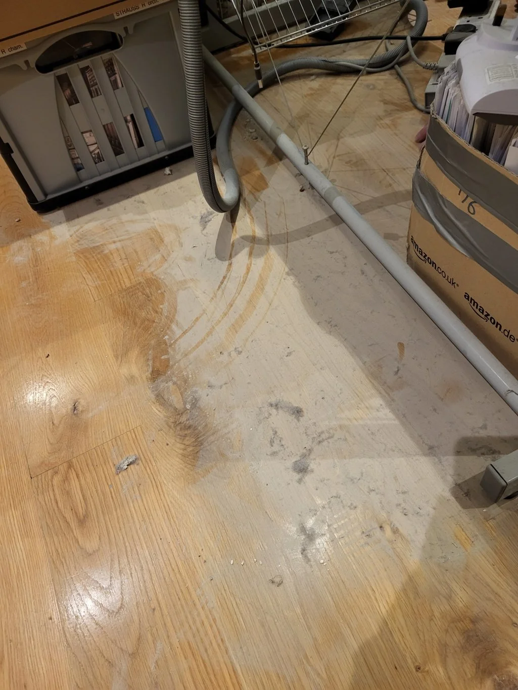 When the dust gets too much