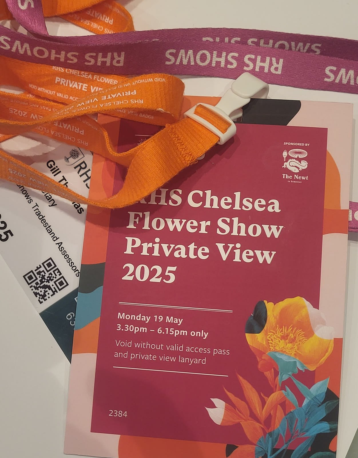 Flower Show time!