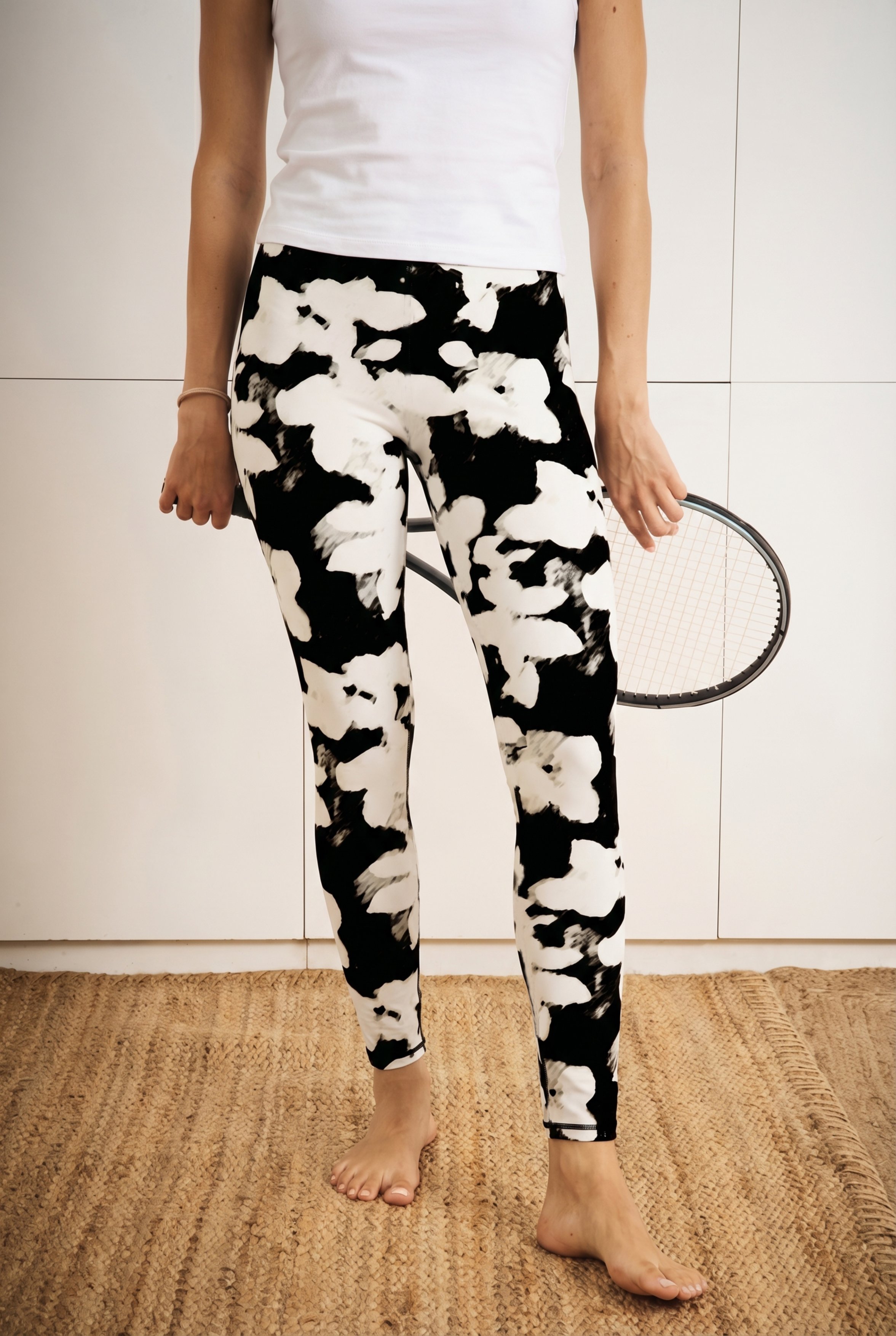 ALAIA leggins + EQUINOX top in black surfinia print front.jpg