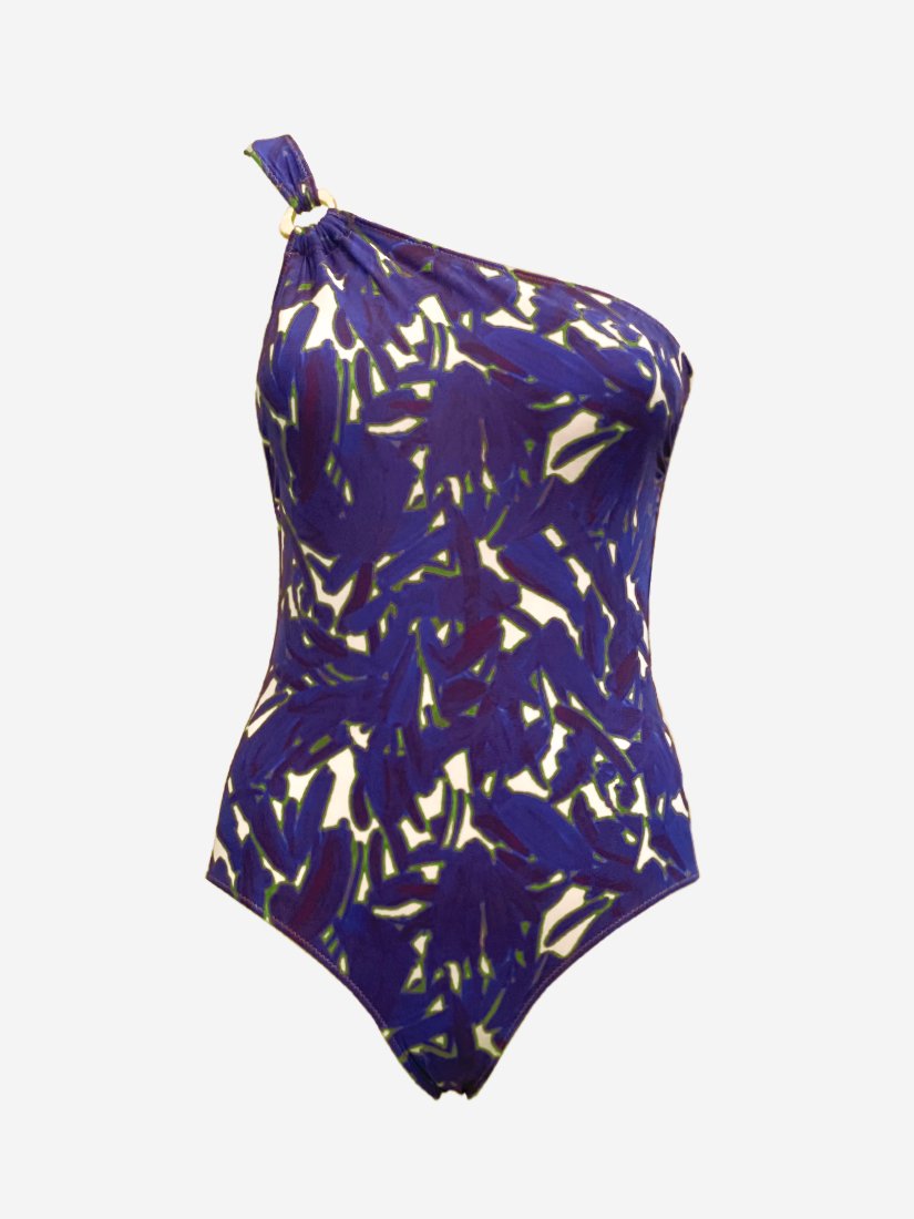 CADAQUES ONESHOULDER ONEPIECE IN HUGO PRINT