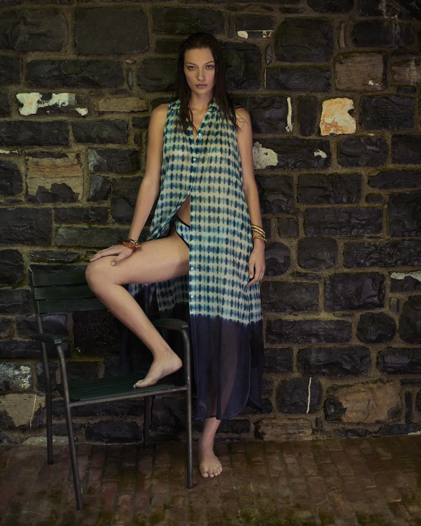 Light, fluidity, and character 
The new Mumbai dress in cotton and silk voile gently wraps the body, while the shaded Rama print creates a sense of depth and movement.
⠀⠀⠀⠀⠀⠀⠀⠀⠀
Perfect for those who love to feel free, elegant, and effortlessly sophi