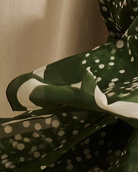 Dilawi print details.