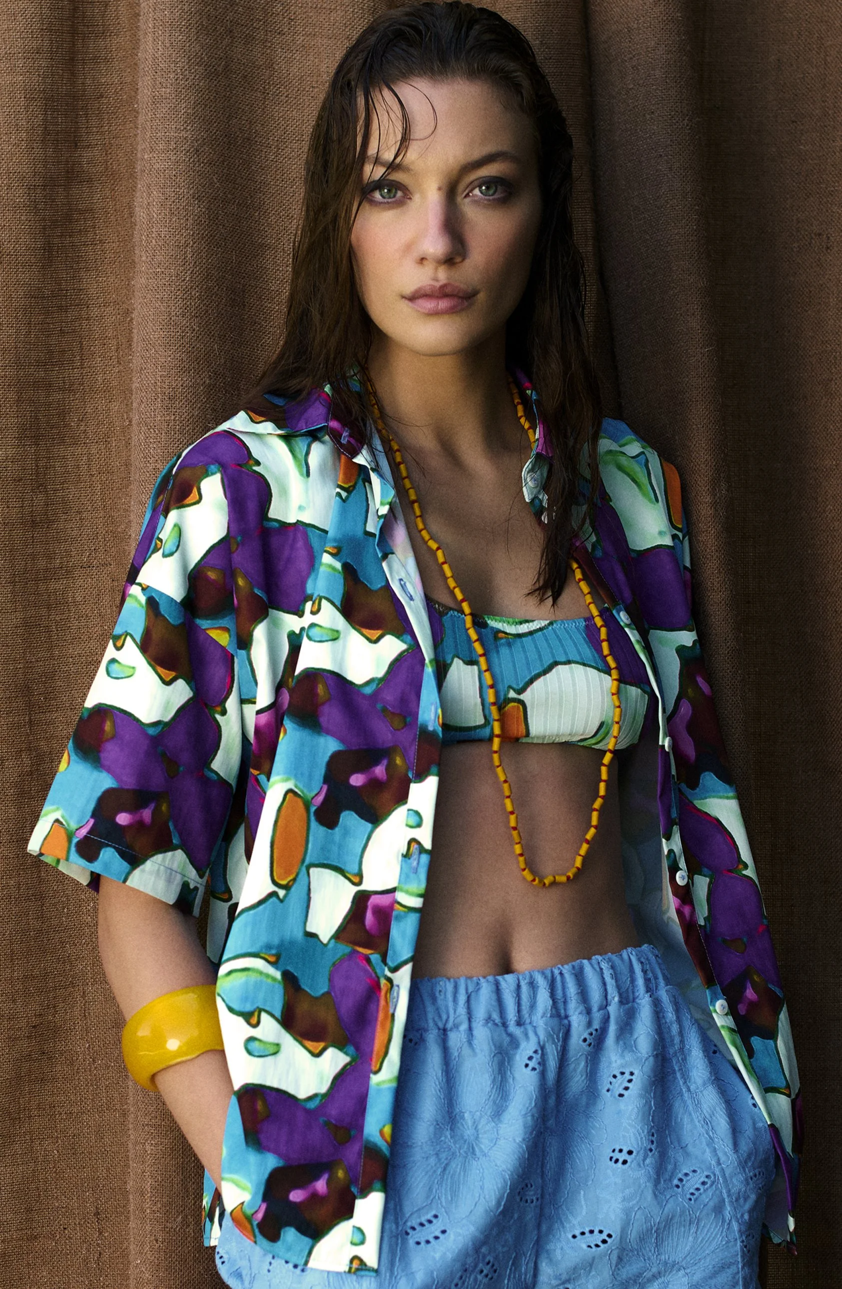 SAINT-MALO shirt in tela paracadute + MAHE bikini kolam print front side.jpg