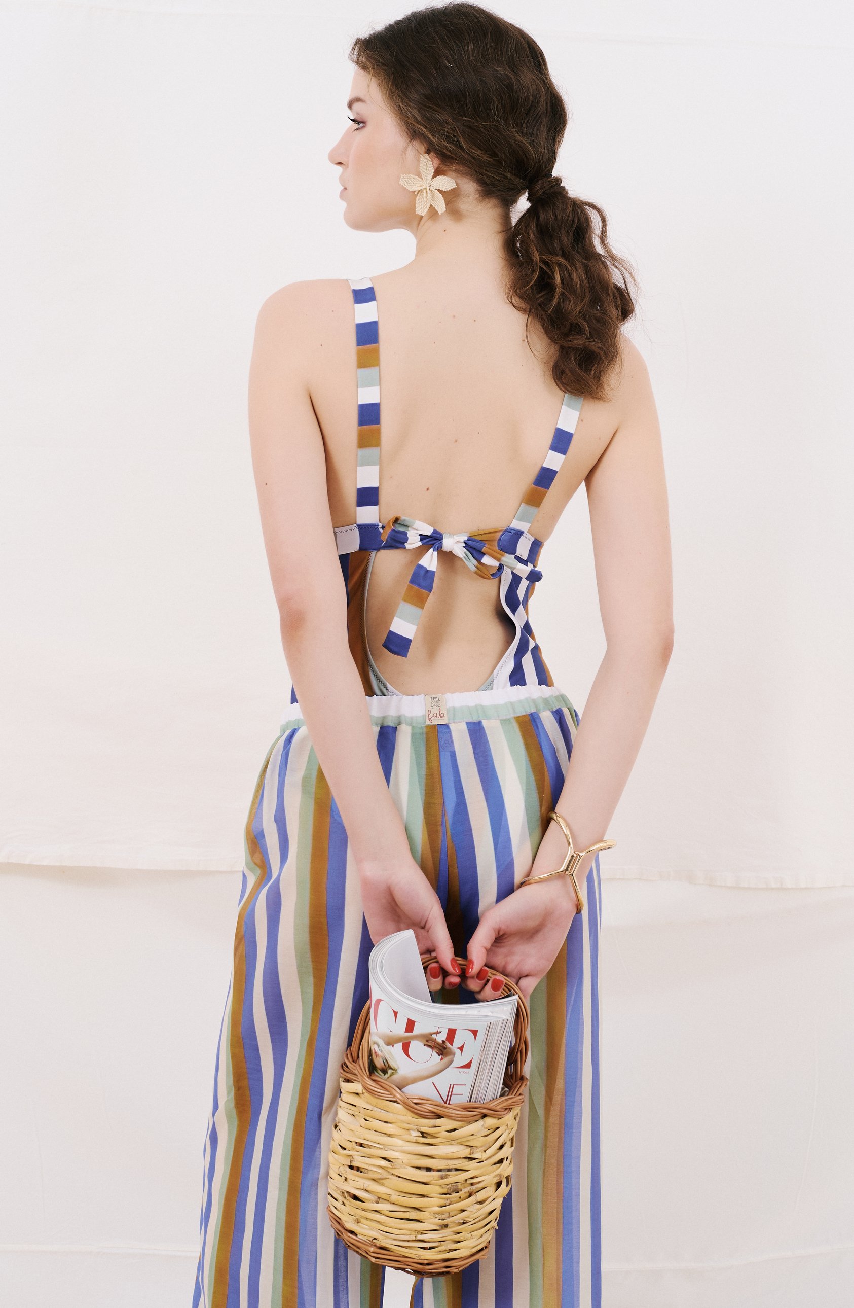 CROSSY onepiece + TARTANA pants in dinar print back.jpg