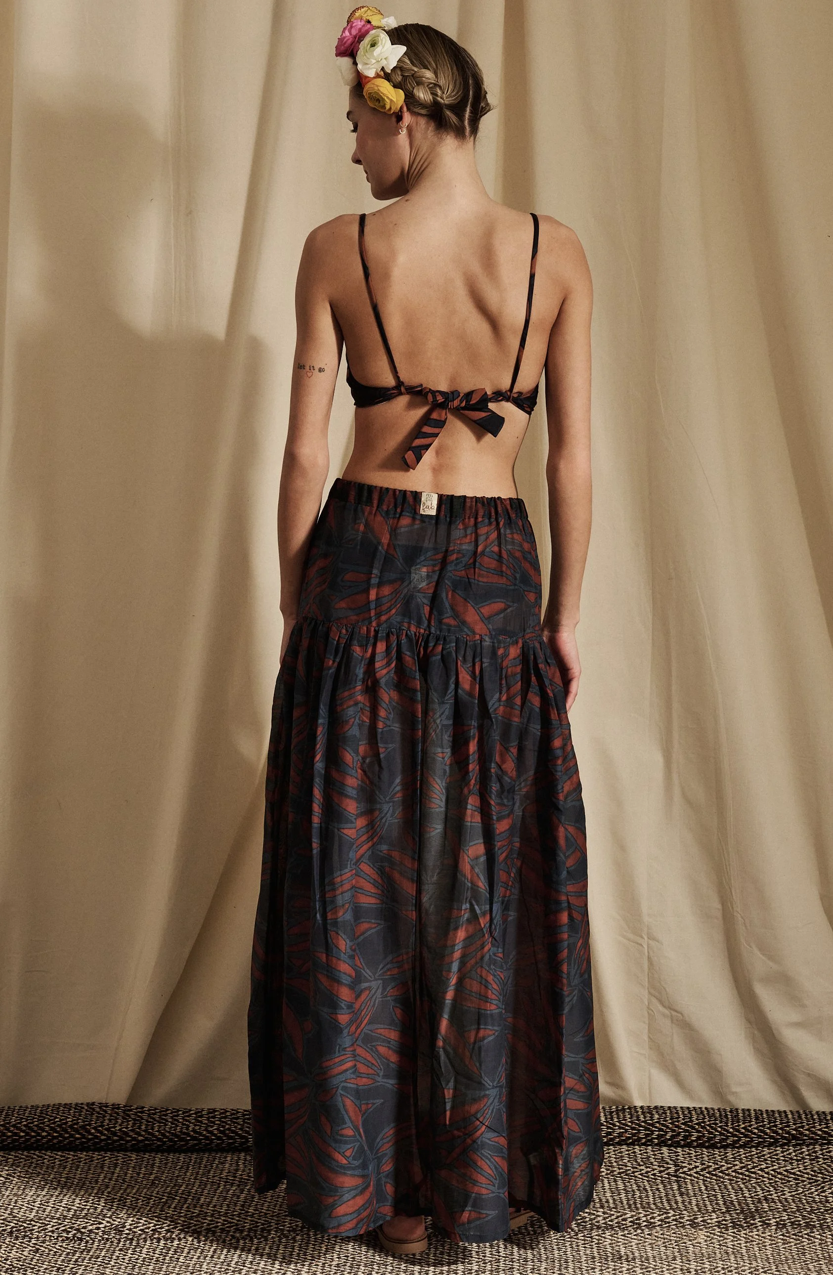 GOA cotton&silk voile + STRAIGHT bikini in kamala print back.jpg