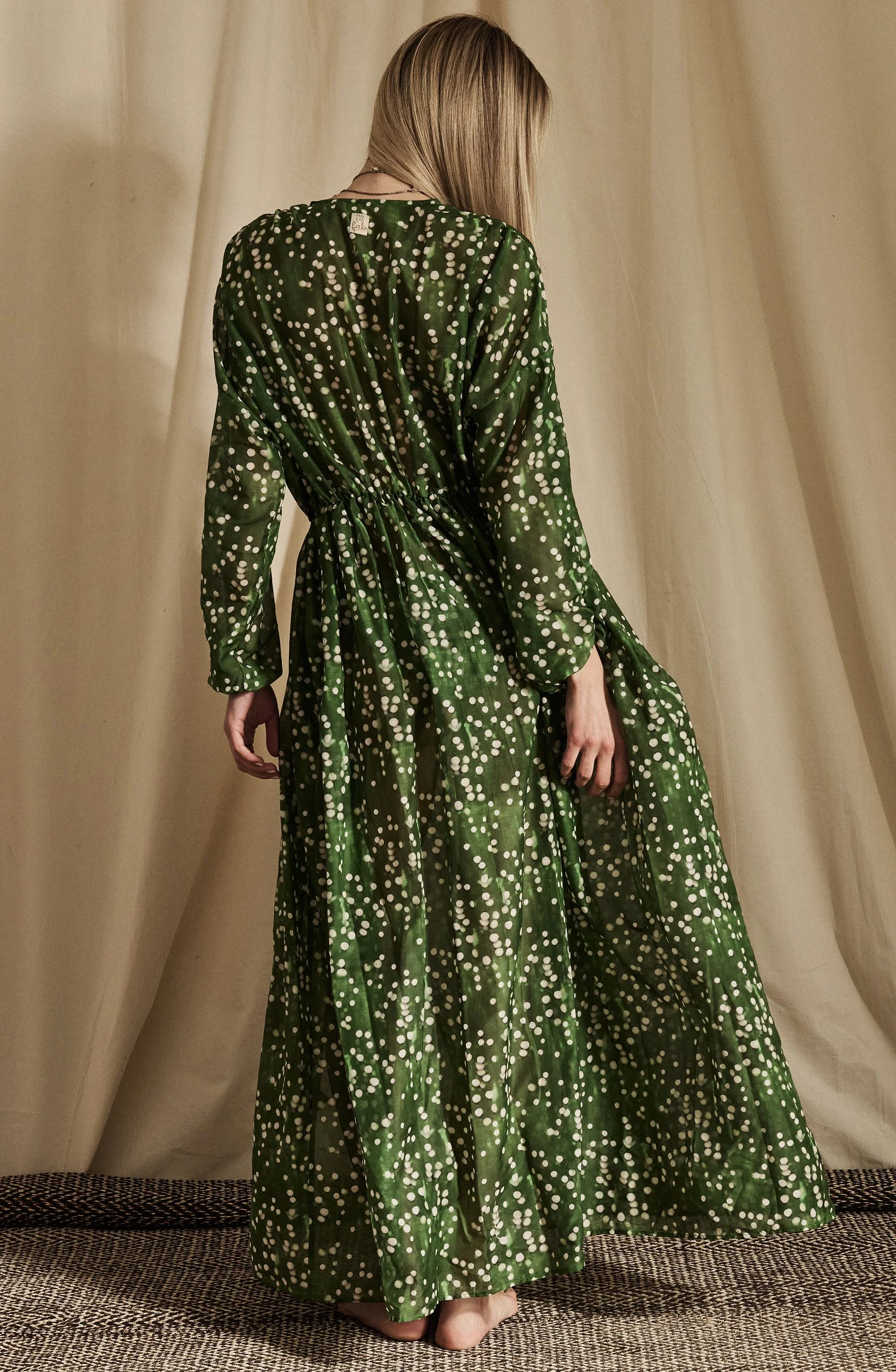 BANGALORE dress cotton-silk voile dilawi print back.jpg