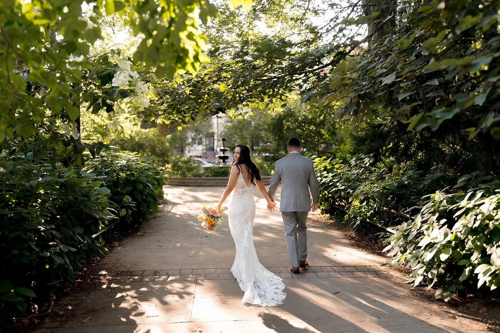An August Intimate Wedding