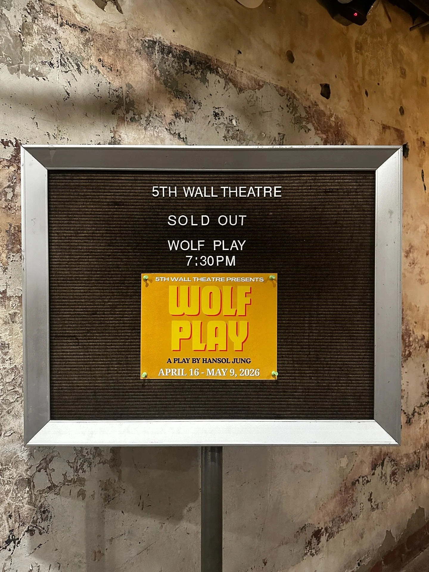 Happy SOLD OUT OPENING NIGHT to WOLF PLAY by Hansol Jung! 🐺

You have two more chances to see WOLF PLAY this weekend! 🎟️ TICKET LINK IN BIO 🎟️