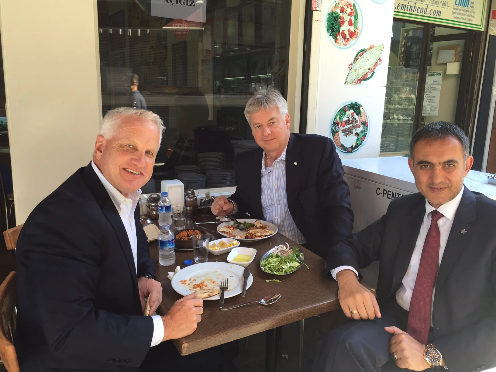 Mr. Lowery with Kevin Billings and Mr. Selcuk in Istanbul, Turkey</span>