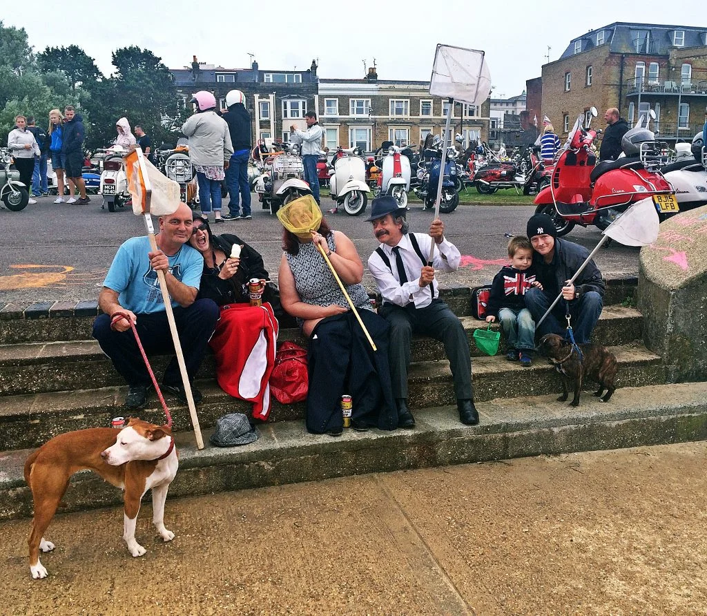Under The Pier meets Isle of Wight Scooter Rally!