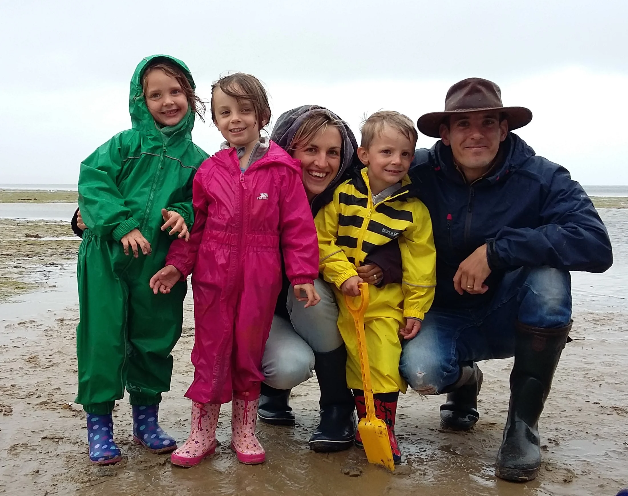 Wet weather gear a must!