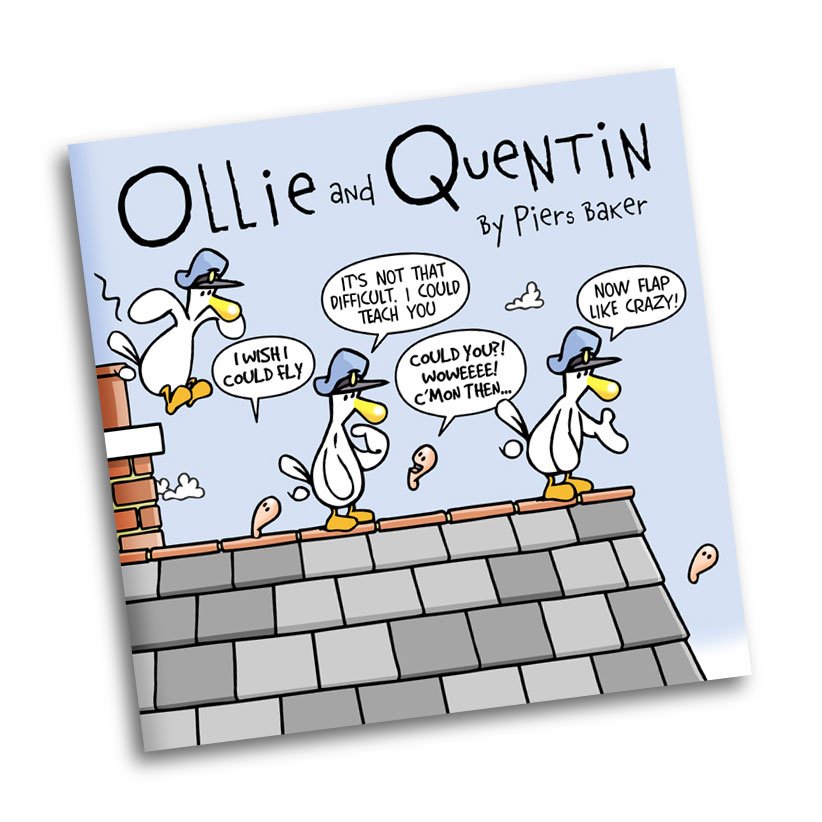 Ollie and Quentin Comic Strip - Book