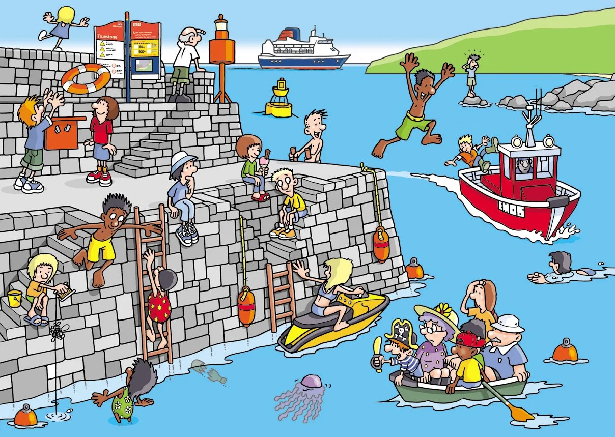 RNLI - Water Safety Poster
