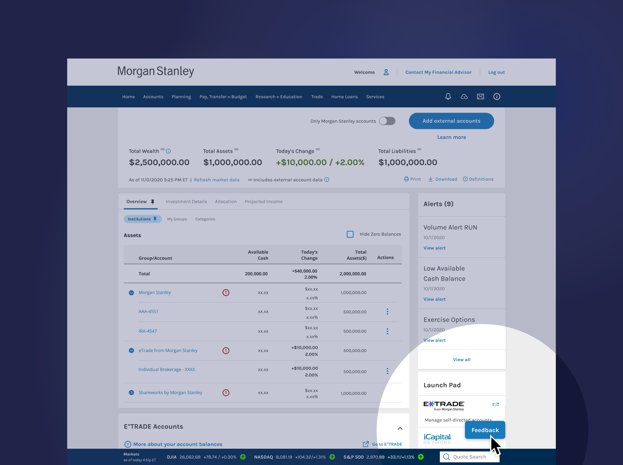 Access feedback tool from anywhere