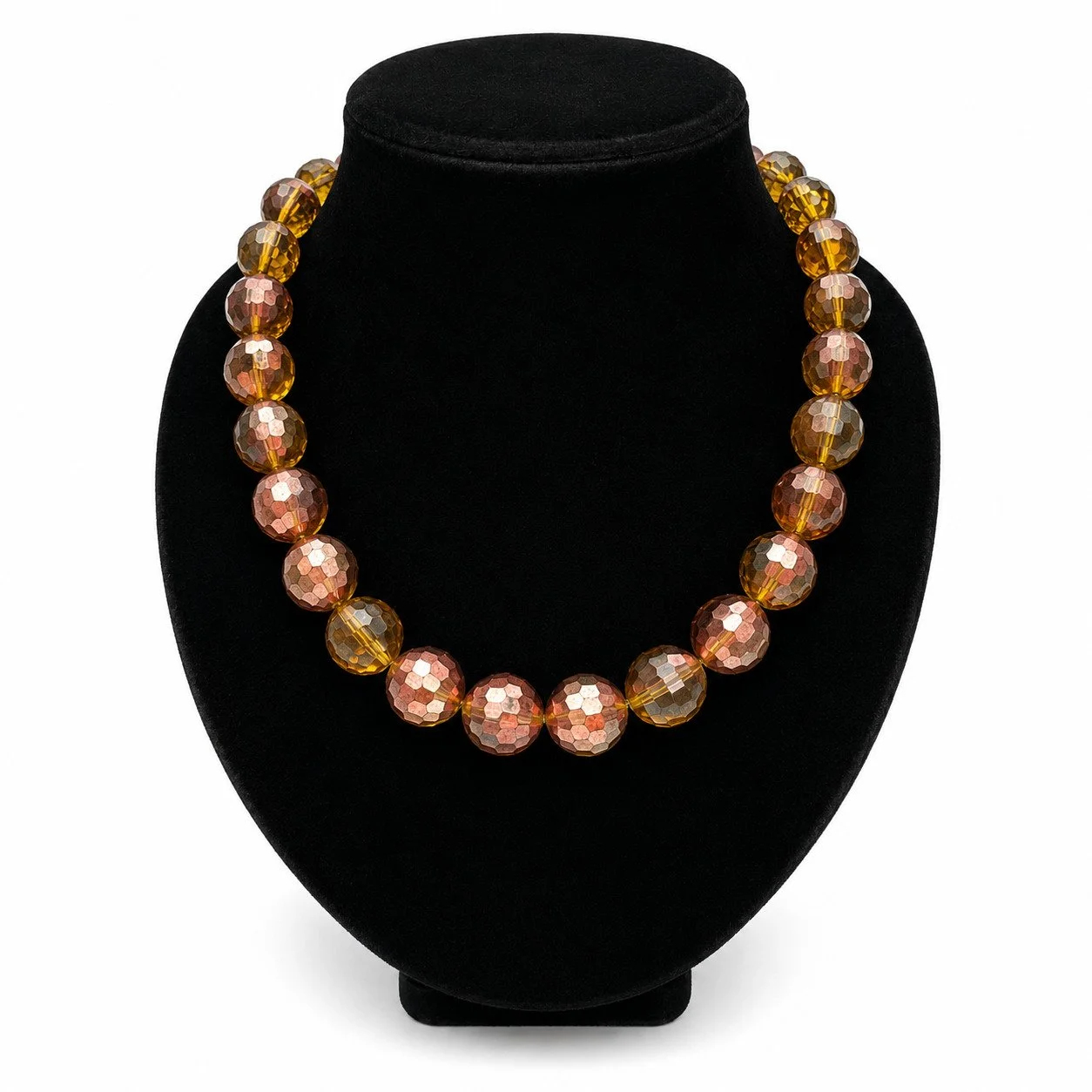 Brown Diamonds Short Necklace