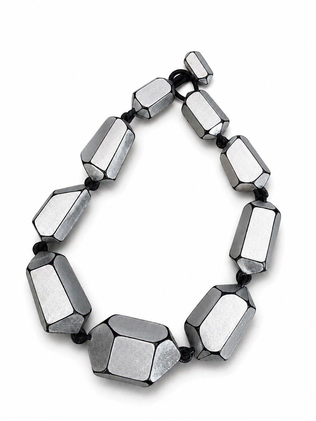 Monies Chunky Silverleaf Necklace