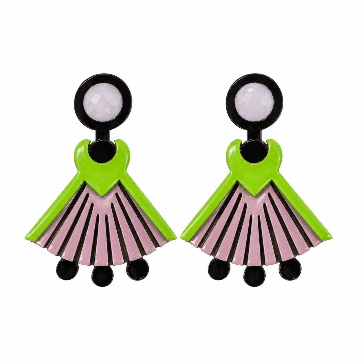 Gissa Bicalho Brazil Short Earrings