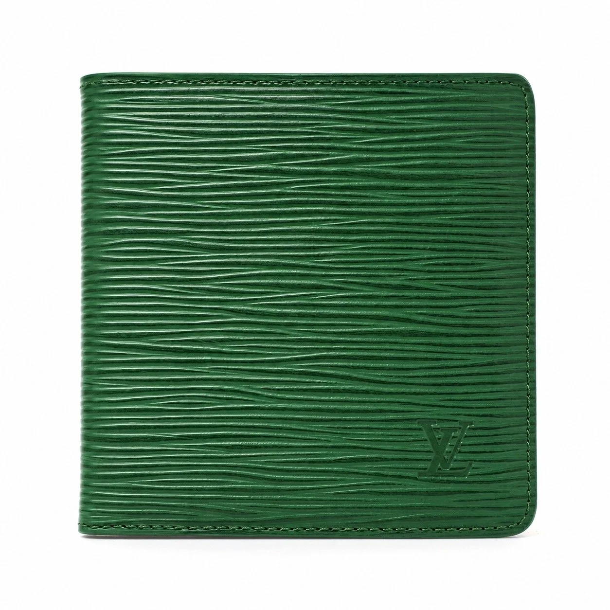 Green Louis Vuitton Epi Leather Wallet