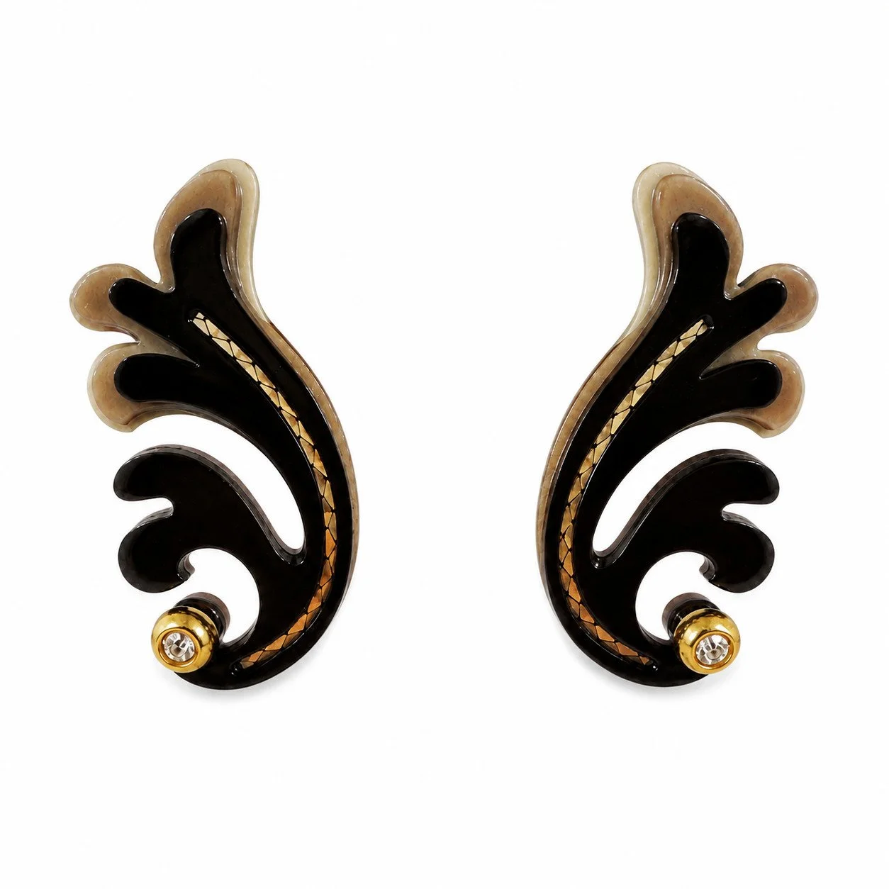 Abstract Floral Gisa Earrings