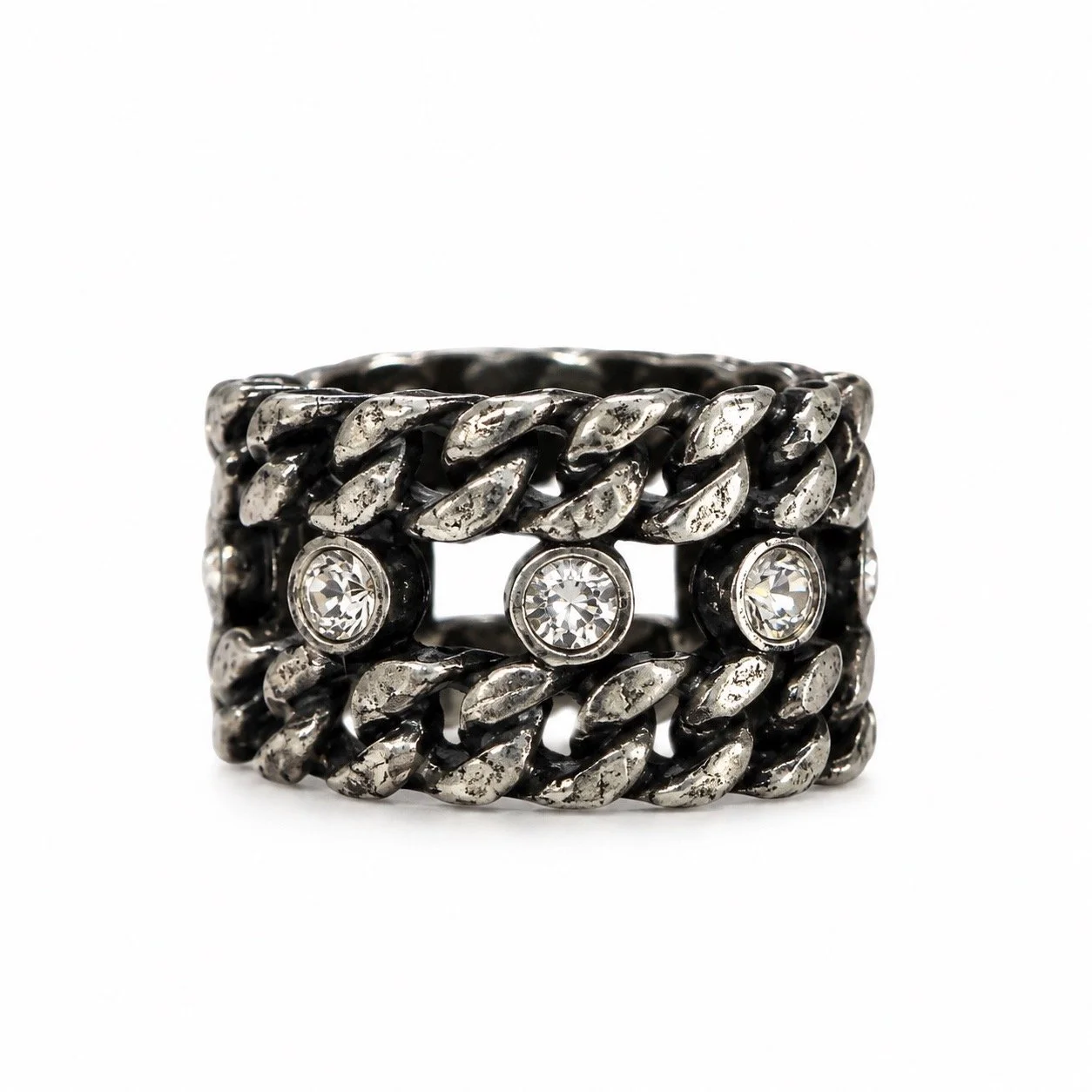 Silver Chain Ring