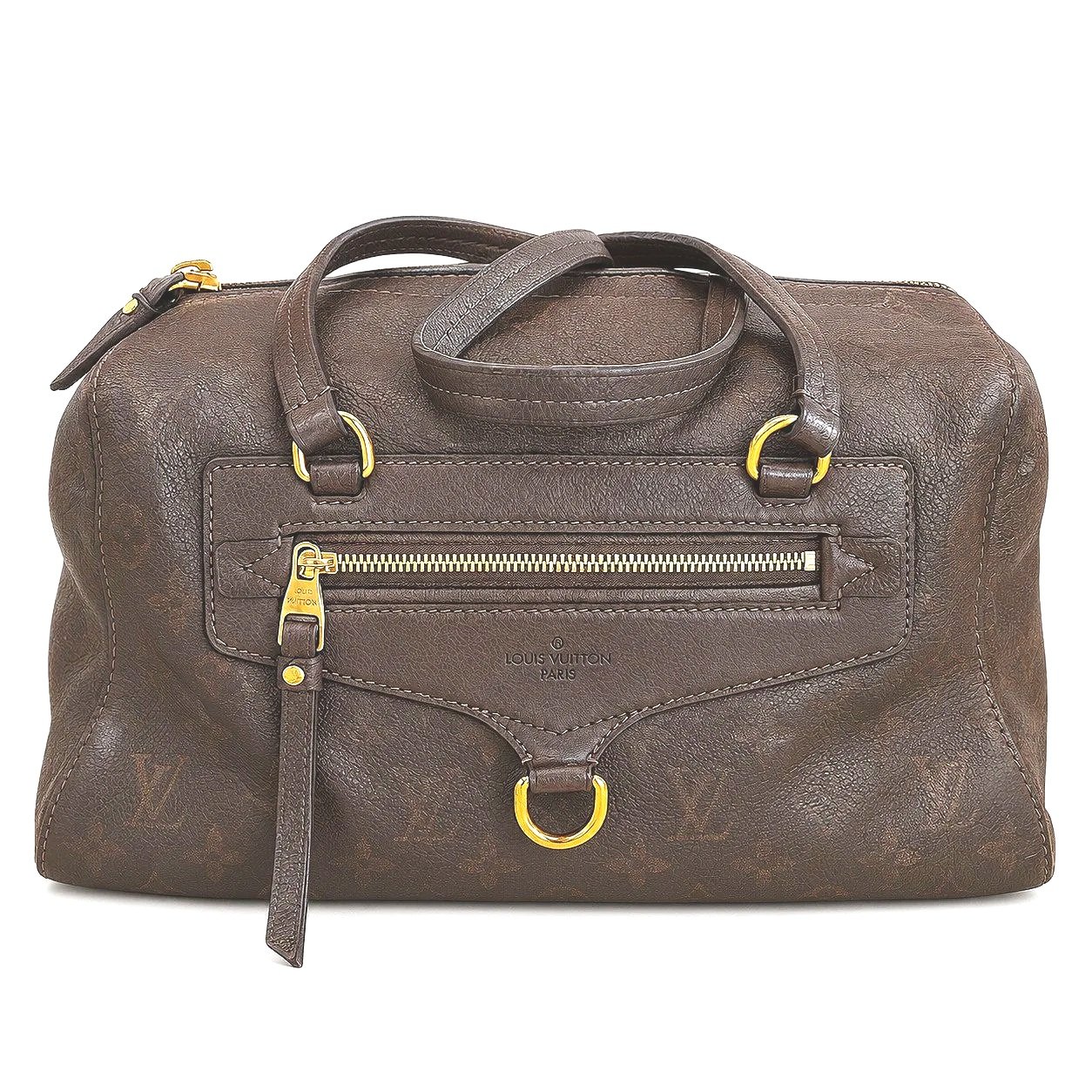 Louis Vuitton Monogram Empreinte Dark Brown Bag