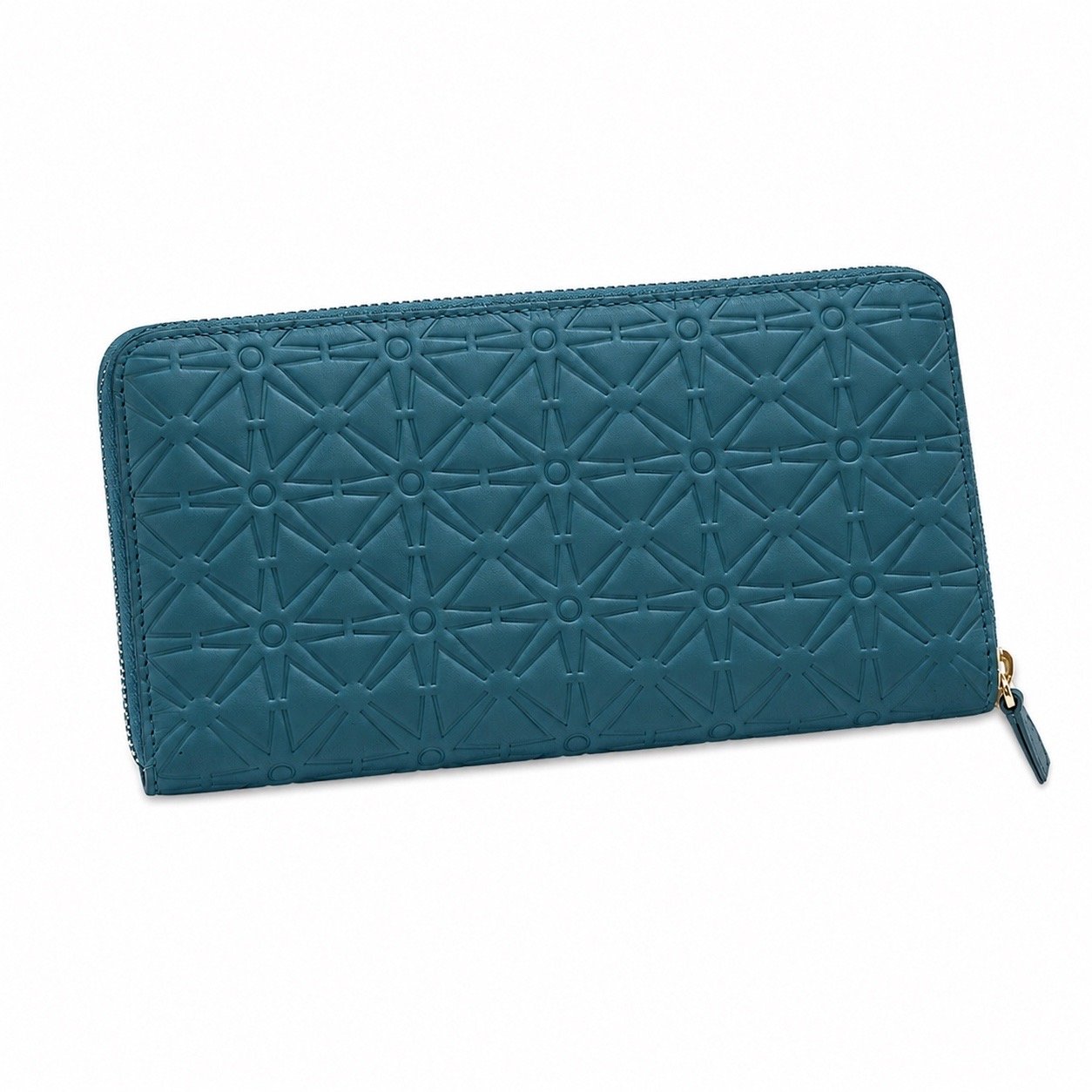 COMME des GARÇONS Blue Star Embossed Long Wallet