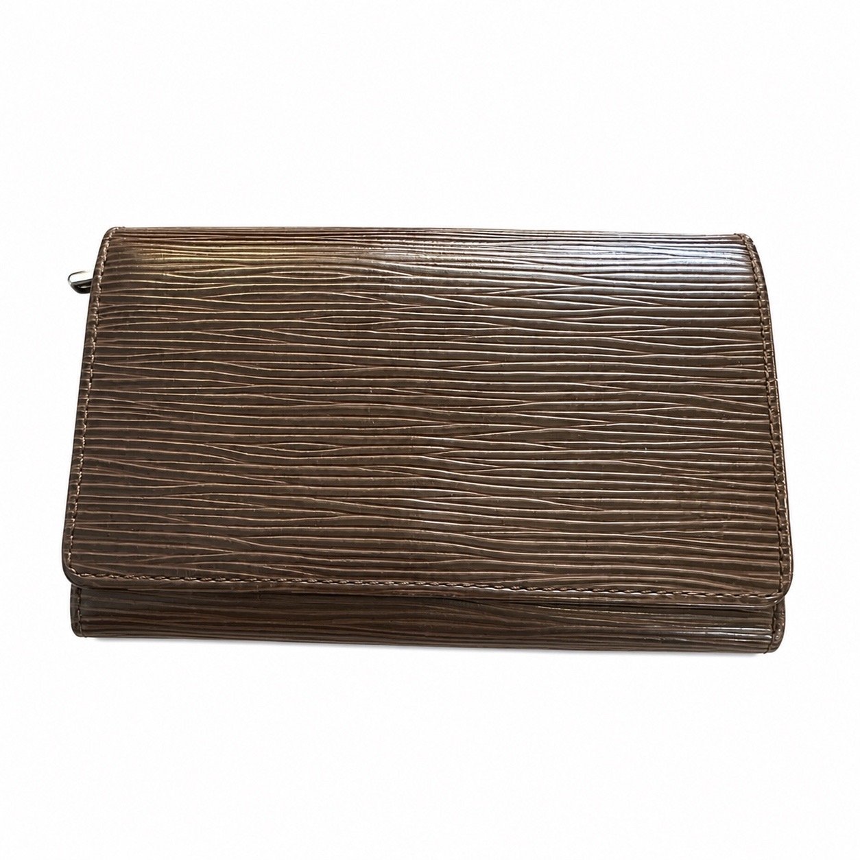 Brown Louis Vuitton Epi Leather Wallet