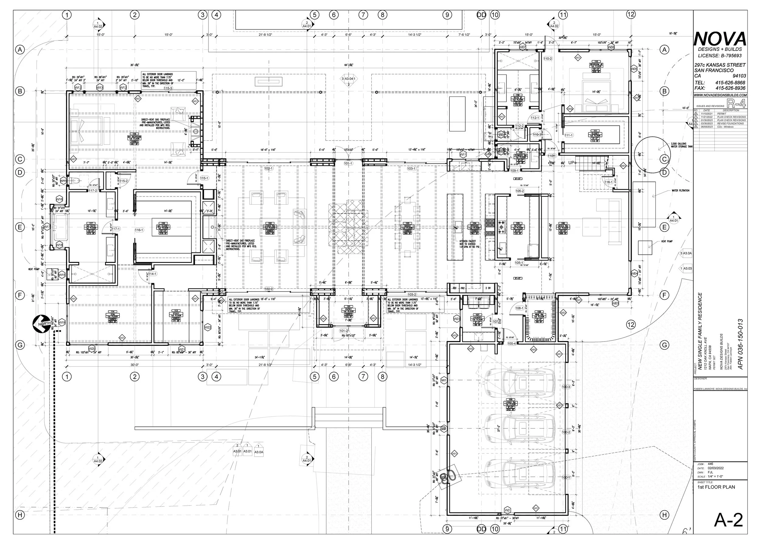 1212 Oak Knoll Avenue, Napa Luxury New Construction Home For Sale