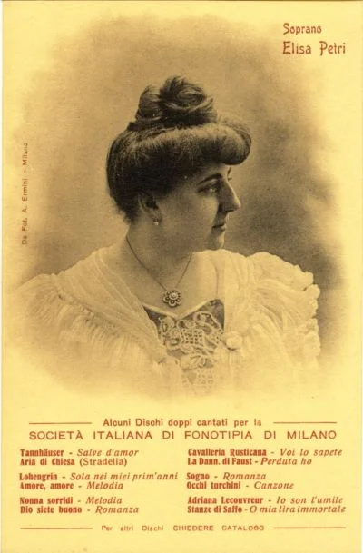 Elisa Petri - Fonotipia advertisement