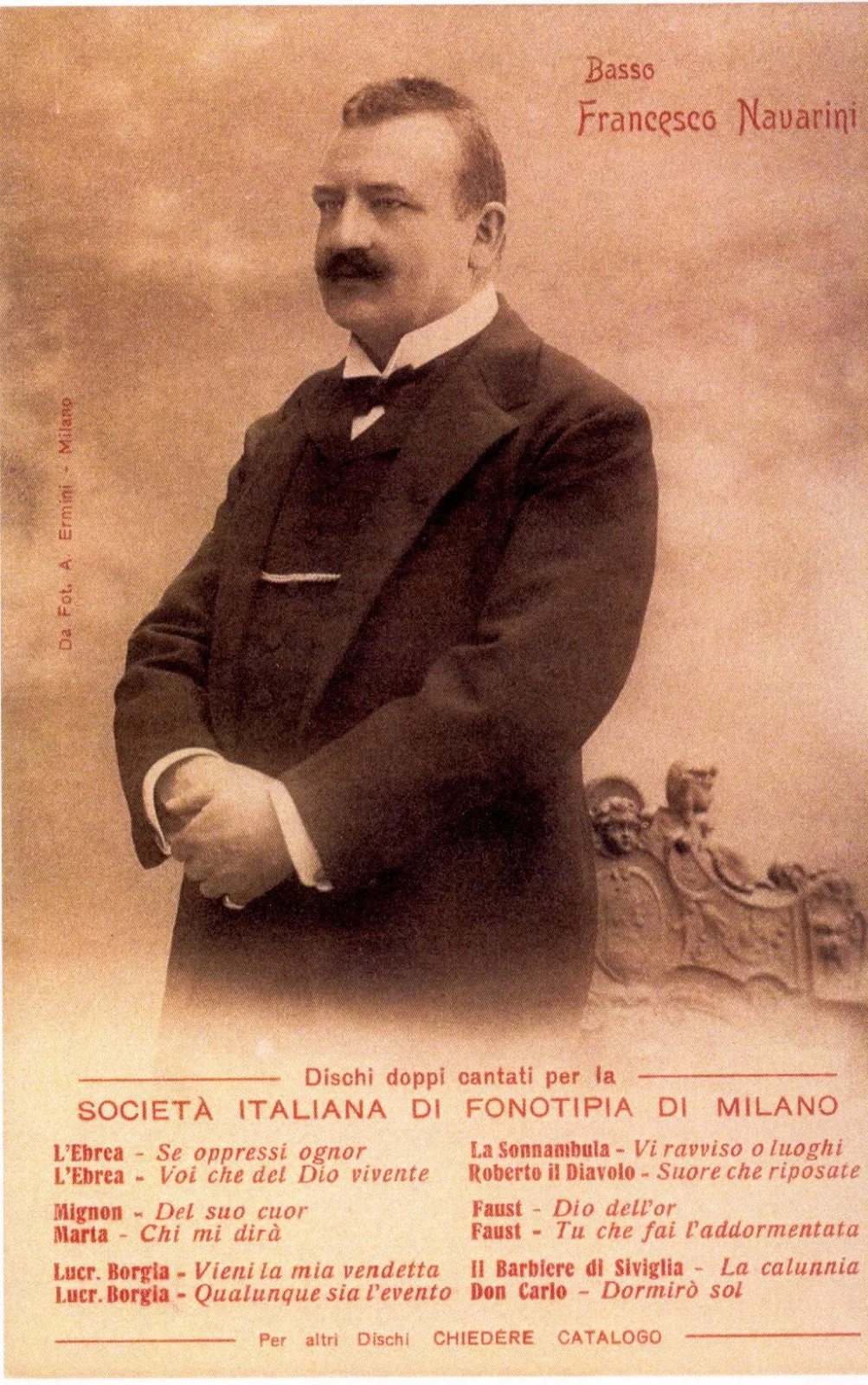 Navarini in 1907 (Fonotipia advertisement)