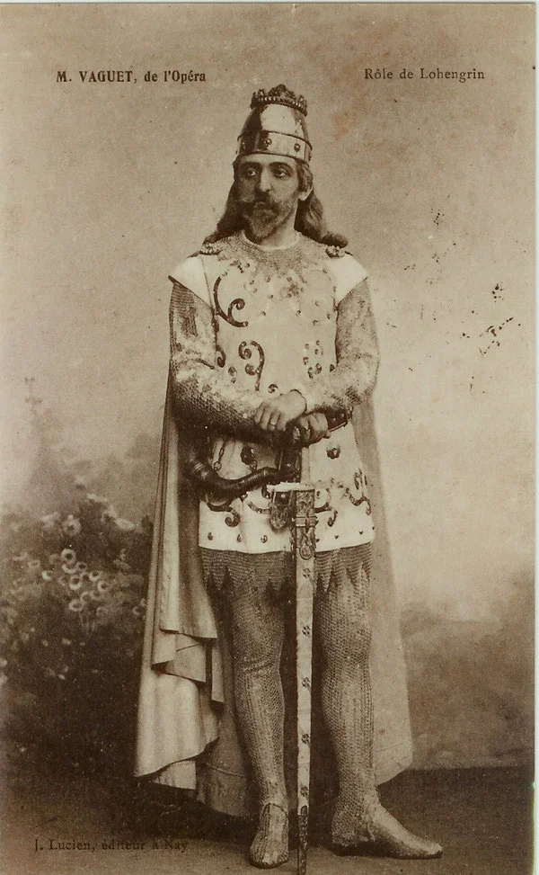 Vaguet as Lohengrin