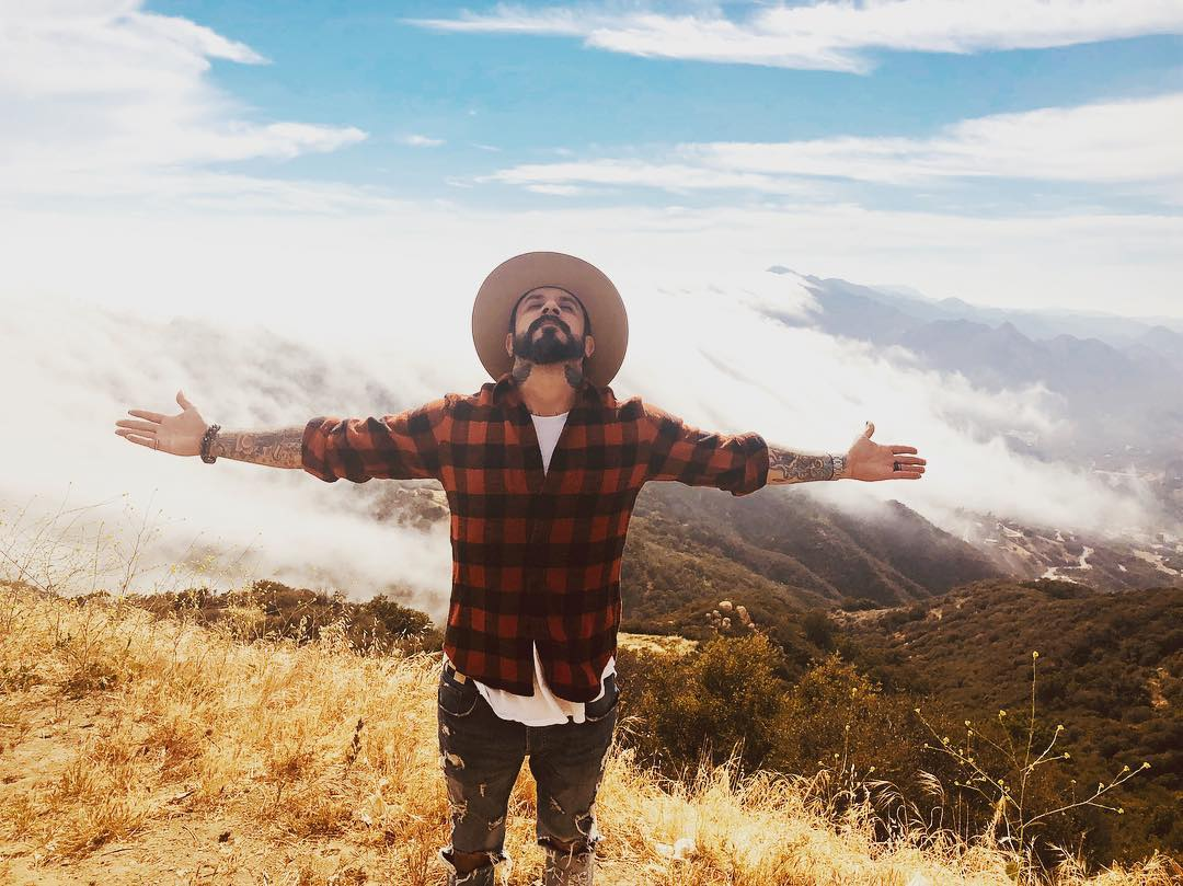 AJ McLean promotional photo for upcoming untitled Country Album. Photo credit: AJ Mclean Instagram.