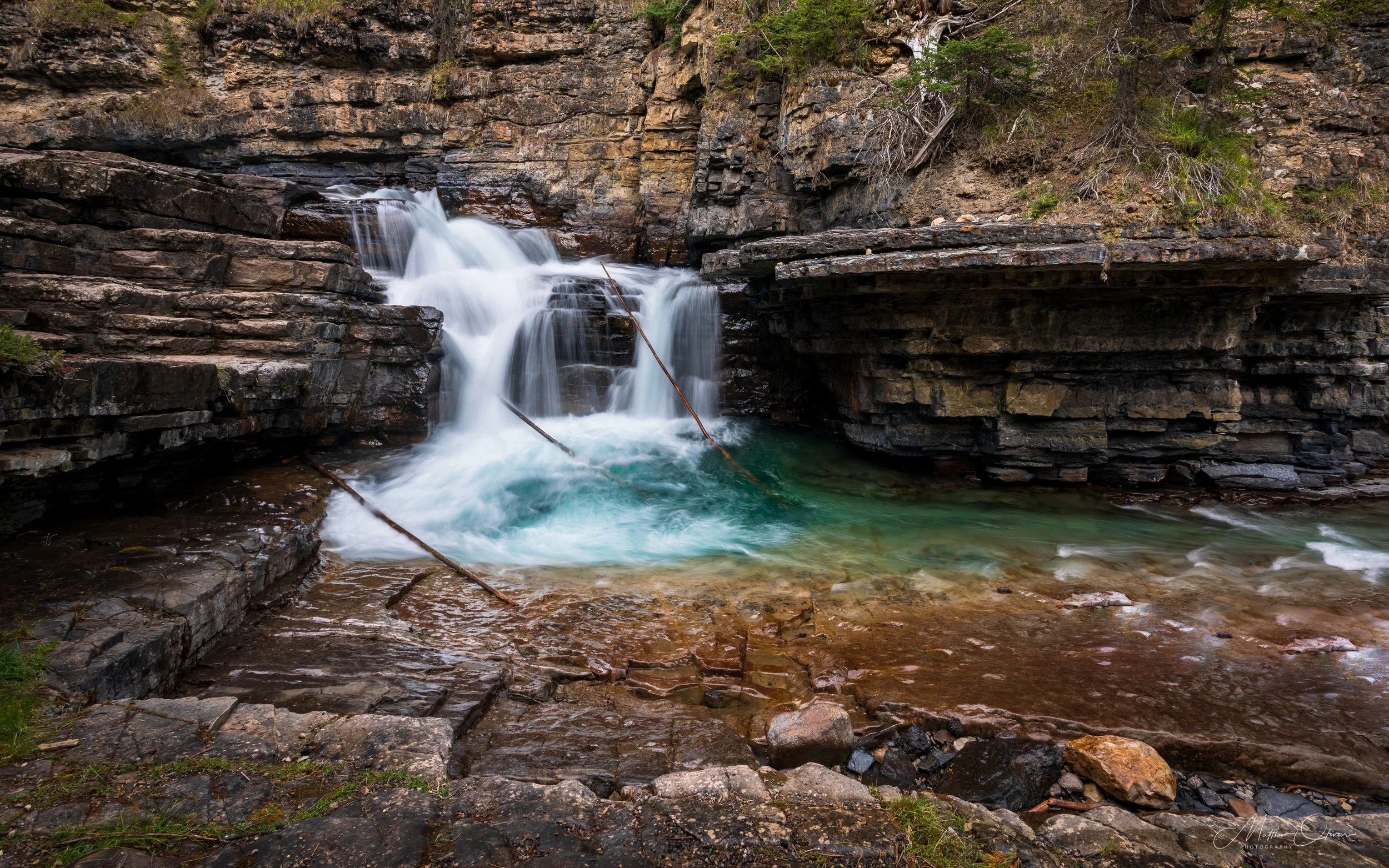 "Lower Johnston Canyon"