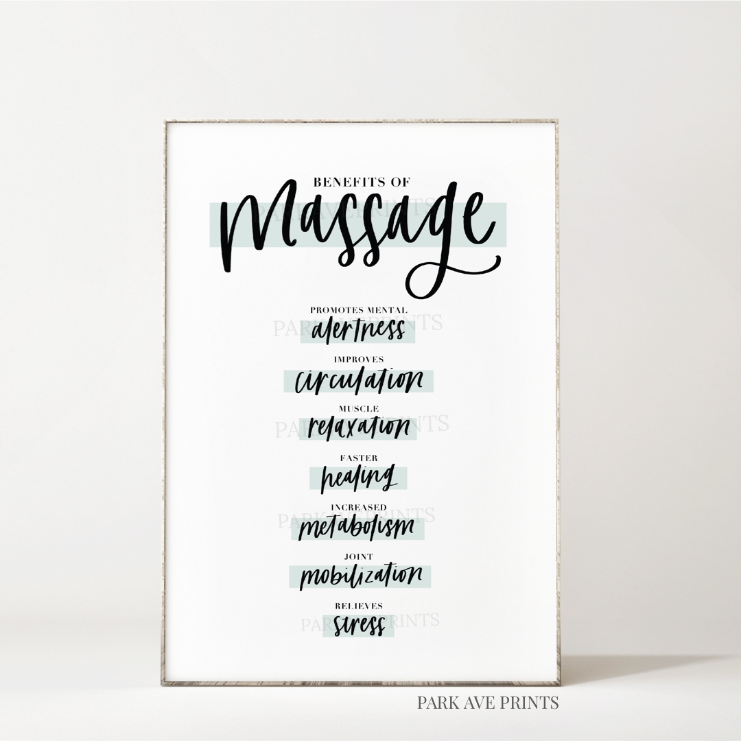 Benefits of Massage Therapy