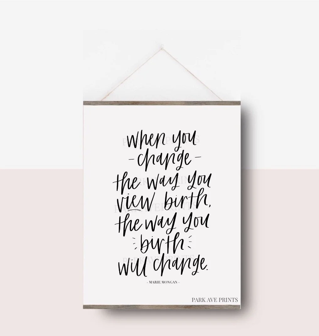 View Birth - Marie Mongan Quote