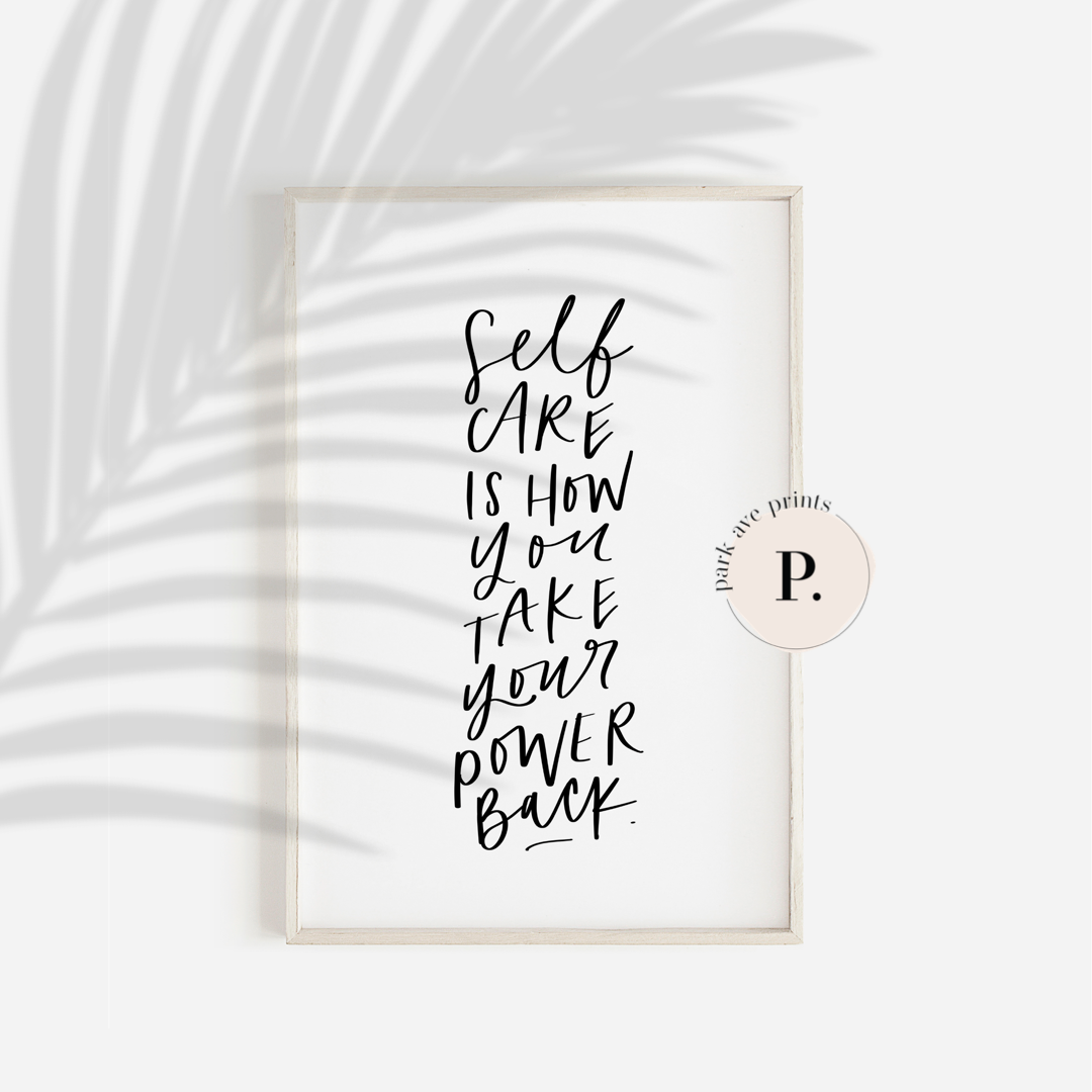 Self Care Quote