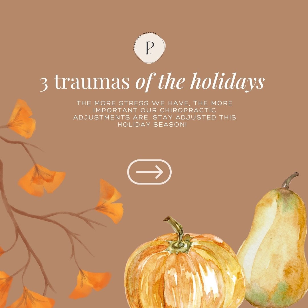 Whether it&rsquo;s your loony aunt asking if you&rsquo;re still single at the holiday gathering, your growing to do list, the excess sugar or the lovely holiday traffic&hellip;the holidays can be STRESSFUL. 

As humans we can only handle so much stre