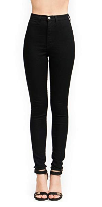 Amazon Vibrant-High Waisted Skinny Jeans