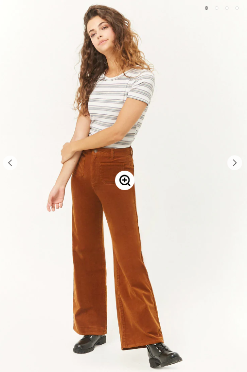 Forever21- Courduroy Wide  Leg Pants