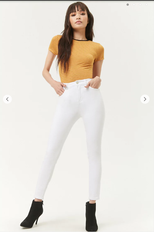 Forever21- High Rise Skinny Jeans