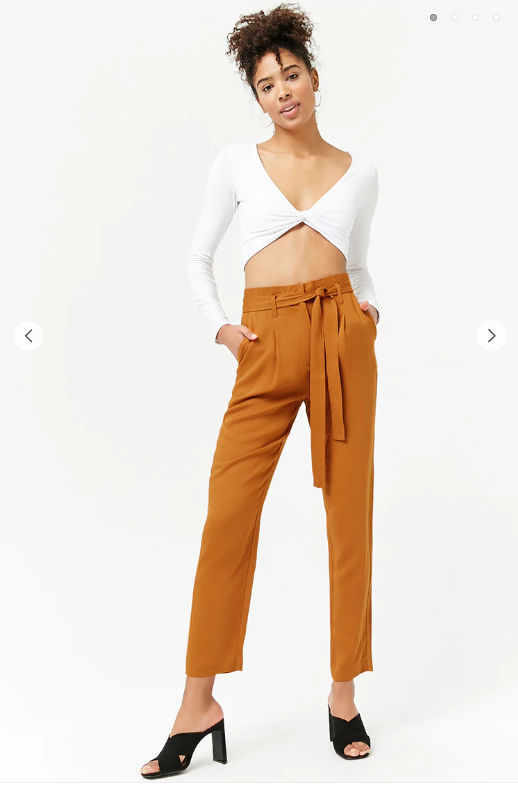 Forever21- High Waisted Paperbag Pants
