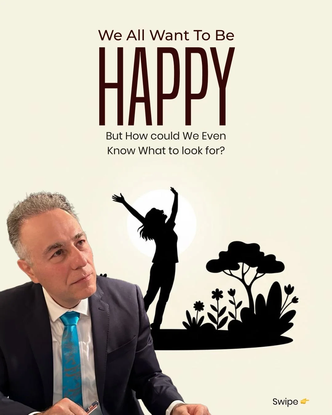 We All Want To Be Happy; But Do We Even Know What We’re Looking For? 
Happiness is one of the most pursued yet least understood states of being. We wish it for others, chase it through success or comfort, and fear losing it once we find it.
Dr