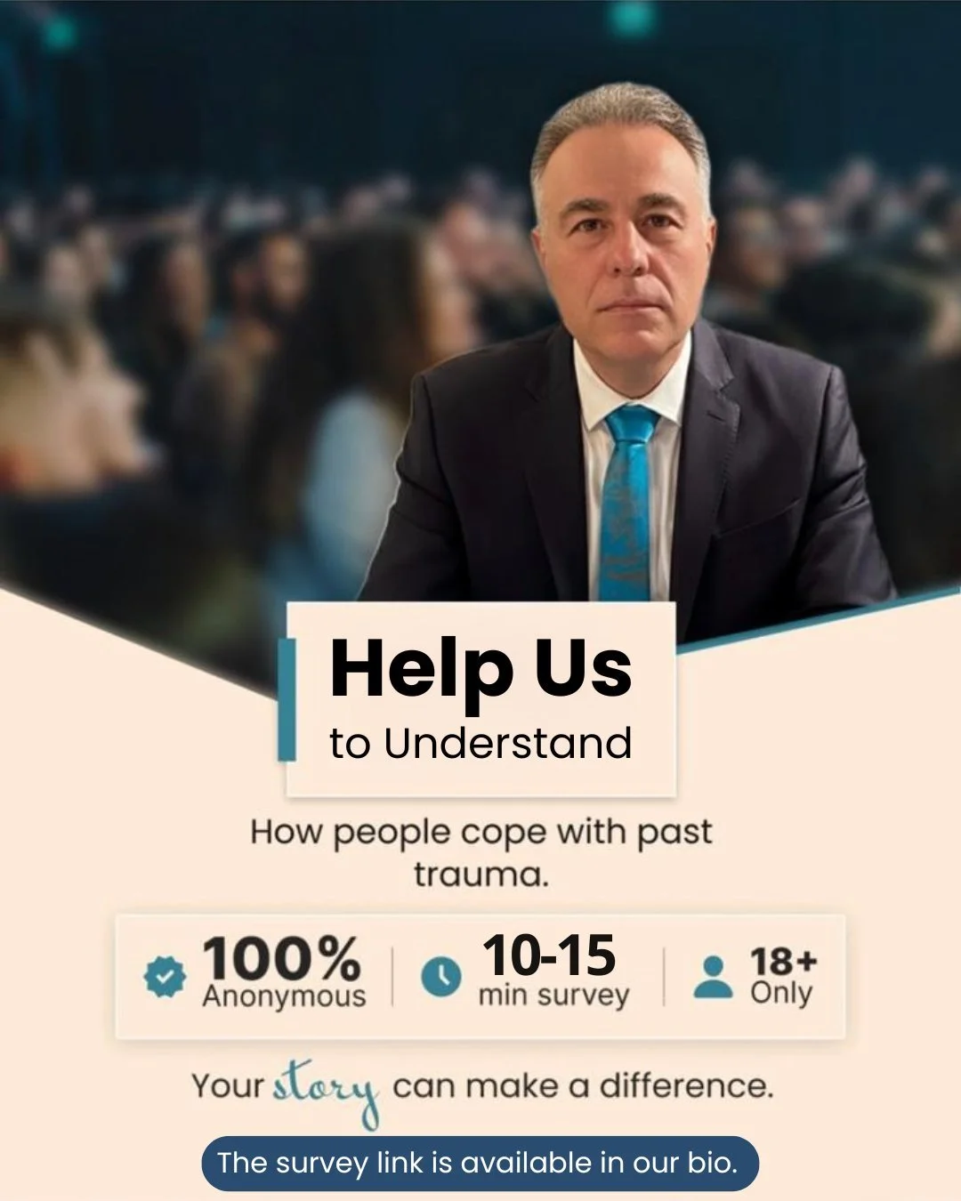 Invitation to Participate in a Research Study! 
We are conducting a research study to explore how individuals process and cope with past traumatic events using different approaches. Your participation would involve completing a 10-15-minute anonymous