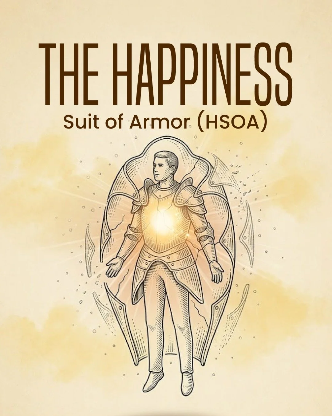 Maybe you&rsquo;re not unhappy&hellip; just unprotected.

Happiness isn&rsquo;t only a feeling or a moment.
It&rsquo;s something that needs to be built, supported, and maintained.

Your &ldquo;Happiness Suit of Armor&rdquo; is what protects your inne