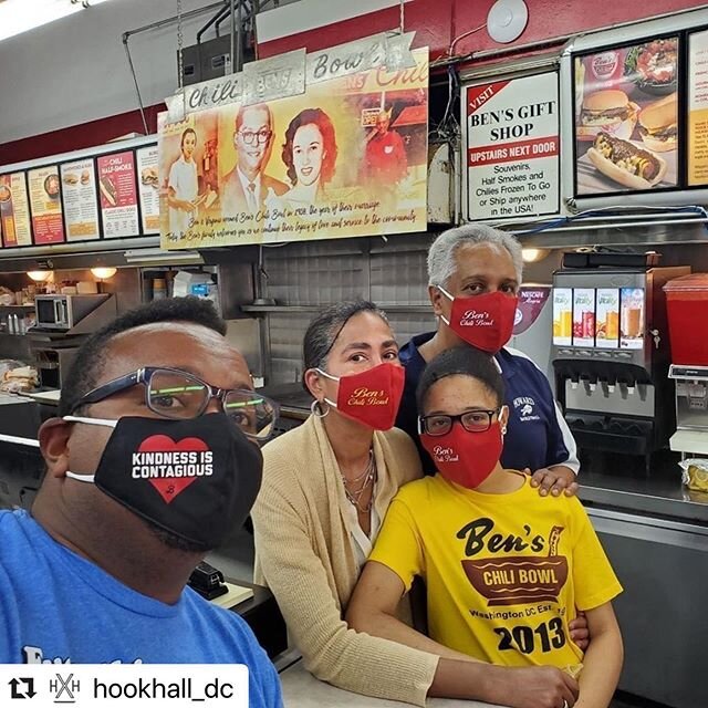 #Repost @hookhall_dc with @make_repost
・・・
#repost @bailiwick_clothing 
Where do you spread kindness?
.
Our man @hustlefundbaby spreads kindness supporting local businesses like Ben&rsquo;s Chili Bowl!
.
For @benseverything, they spread theirs by fee